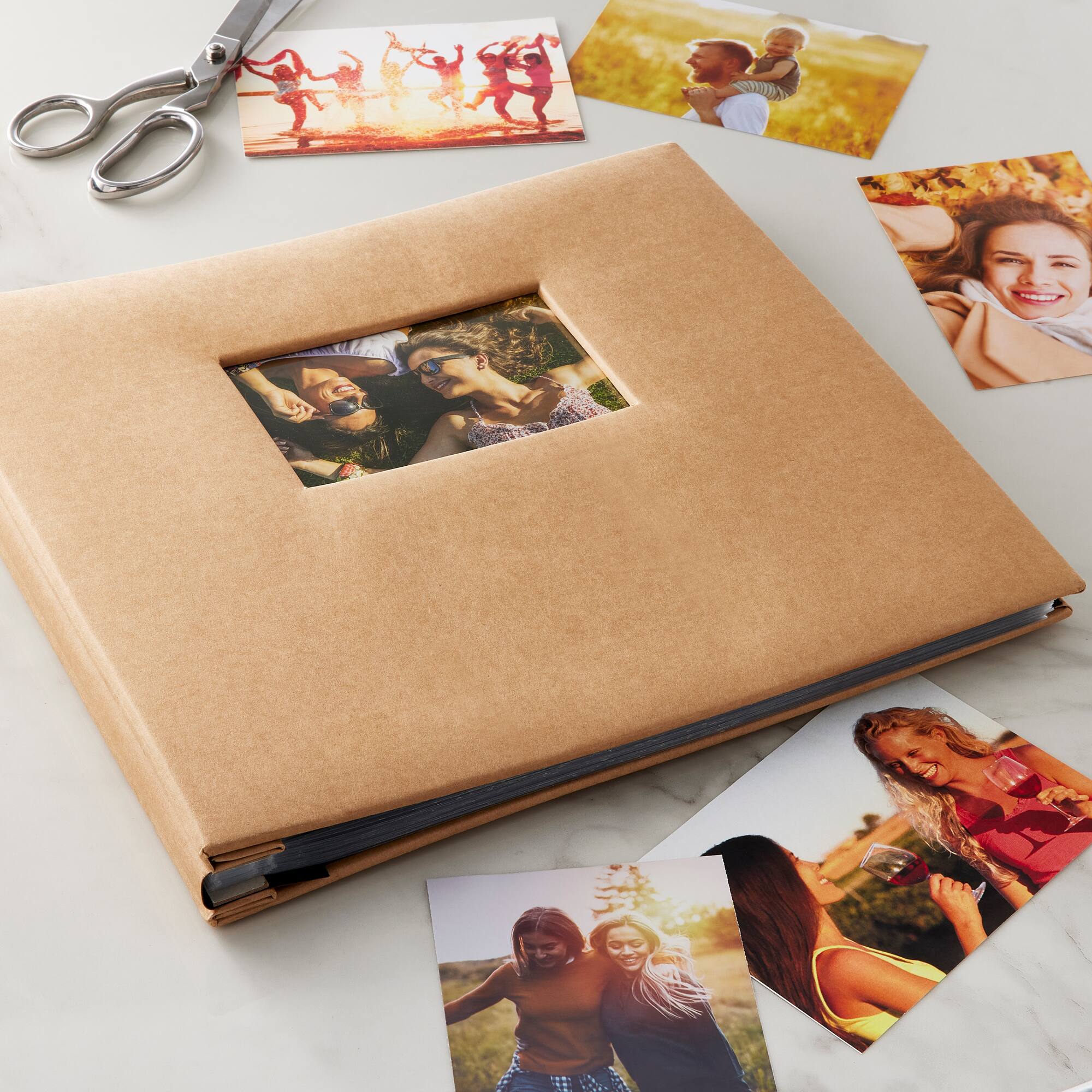 6 Pack: Kraft Mega Scrapbook Album by Recollections®